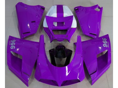 Violet Brillant 1993-2005 Ducati 996 748 916 998 Carénage Moto