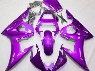 Violet Brillant 2003-2004 Yamaha R6 Carénage Moto