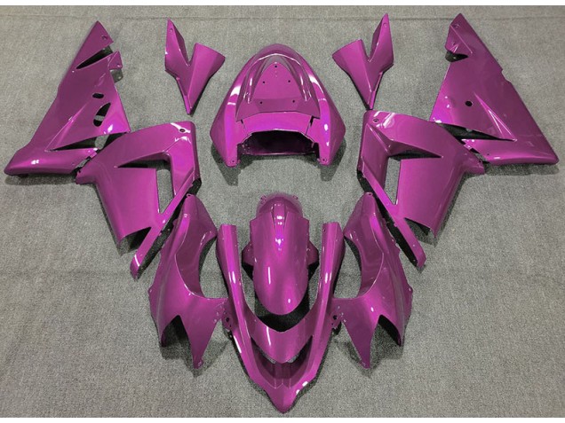 Violet Brillant 2004-2005 Kawasaki ZX10R Carénage Moto Violet Brillant 2004-2005 Kawasaki ZX10R Carénage Moto
