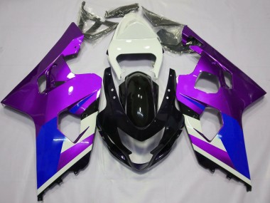 Violet Brillant 2004-2005 Suzuki GSXR 600-750 Carénage Moto