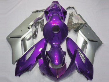 Violet Brillant & Argent 2004-2005 Honda CBR1000RR Carénage Moto