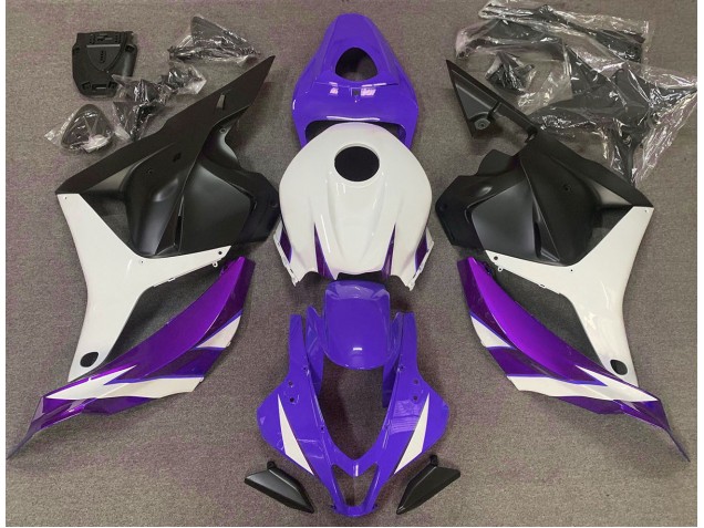 Violet Brillant Blanc & Violet 2009-2012 Honda CBR600RR Carénage Moto Violet Brillant Blanc & Violet 2009-2012 Honda CBR600RR Carénage Moto
