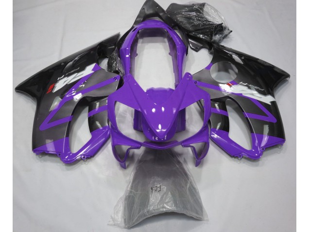 Violet Brillant & Gris 2004-2007 Honda CBR600 F4i Carénage Moto Violet Brillant & Gris 2004-2007 Honda CBR600 F4i Carénage Moto