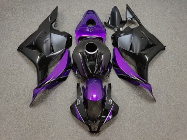 Violet Brillant & Noir 2009-2012 Honda CBR600RR Carénage Moto