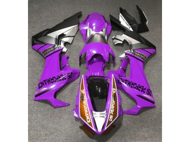 Violet Brillant & Orange 2017-2023 Honda CBR1000RR Carénage Moto