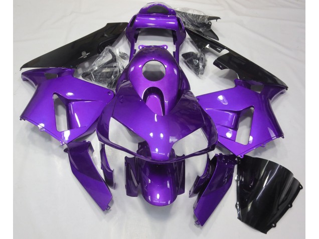 Violet Brillant Uni 2003-2004 Honda CBR600RR Carénage Moto Violet Brillant Uni 2003-2004 Honda CBR600RR Carénage Moto