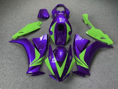 Violet Brillant & Vert 2012-2016 Honda CBR1000RR Carénage Moto