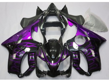 Violet Flamme 2001-2003 Honda CBR600 F4i Carénage Moto