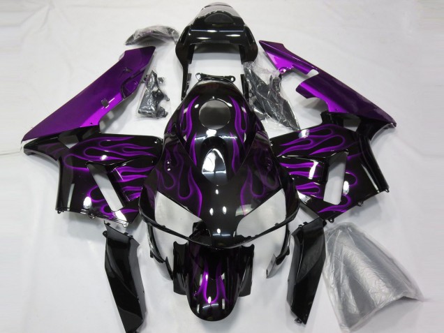 Violet Flamme 2003-2004 Honda CBR600RR Carénage Moto Violet Flamme 2003-2004 Honda CBR600RR Carénage Moto