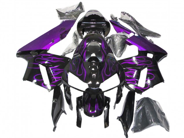 Violet Flamme 2005-2006 Honda CBR600RR Carénage Moto Violet Flamme 2005-2006 Honda CBR600RR Carénage Moto