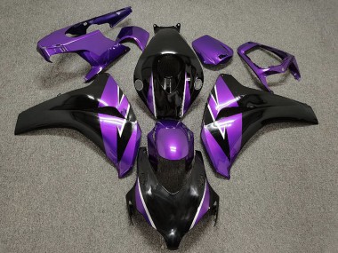 Violet & Noir 2008-2011 Honda CBR1000RR Carénage Moto