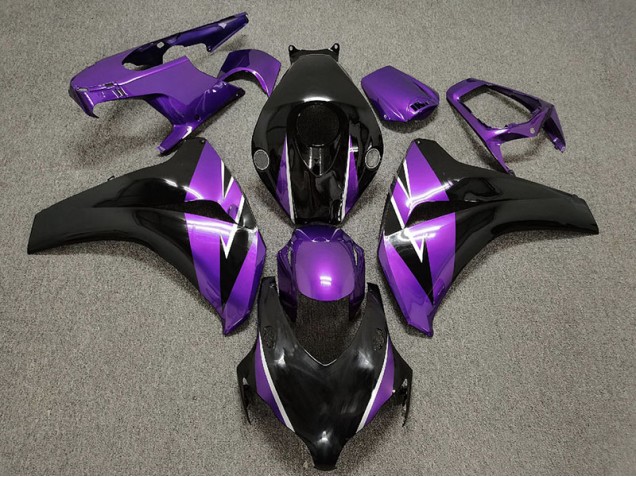 Violet & Noir 2008-2011 Honda CBR1000RR Carénage Moto Violet & Noir 2008-2011 Honda CBR1000RR Carénage Moto