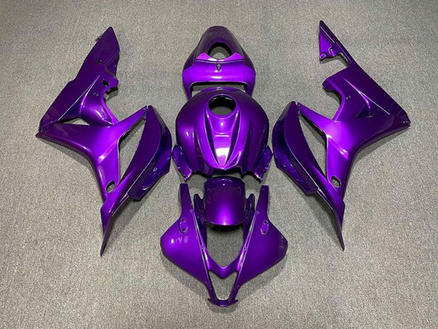 Violet Perle Uni 2007-2008 Honda CBR600RR Carénage Moto Violet Perle Uni 2007-2008 Honda CBR600RR Carénage Moto