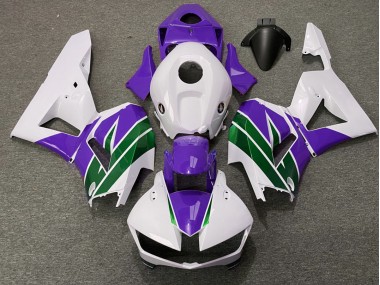 Violet & Vert Brillant 2013-2023 Honda CBR600RR Carénage Moto