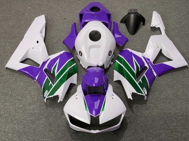 Violet & Vert Brillant 2013-2023 Honda CBR600RR Carénage Moto