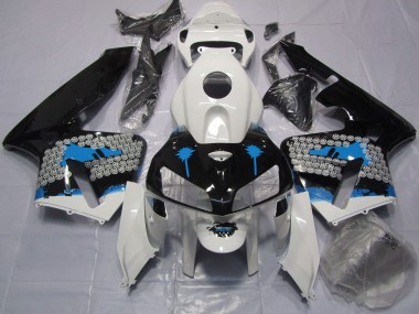 Éclaboussures Bleues 2005-2006 Honda CBR600RR Carénage Moto