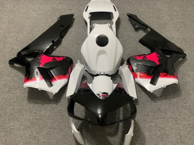 Éclaboussures Rouges 2003-2004 Honda CBR600RR Carénage Moto