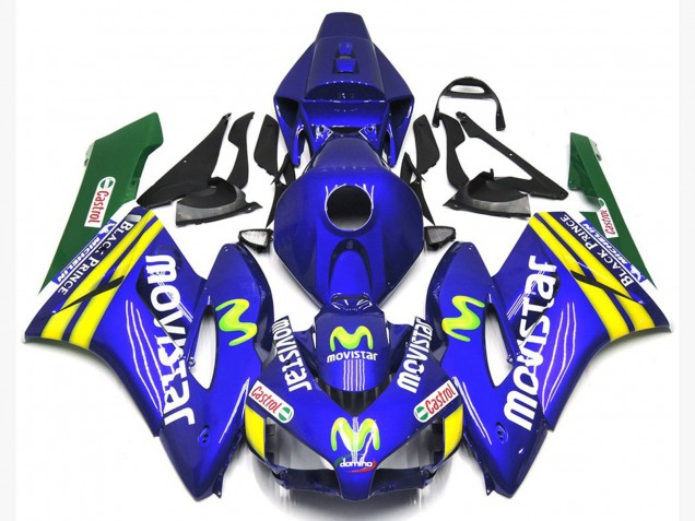 Étoile De Cinéma Verte 2004-2005 Honda CBR1000RR Carénage Moto Étoile De Cinéma Verte 2004-2005 Honda CBR1000RR Carénage Moto