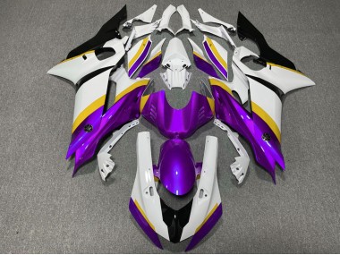 Étoile Noire Mate & Dorée 2009-2012 Honda CBR600RR Carénage Moto